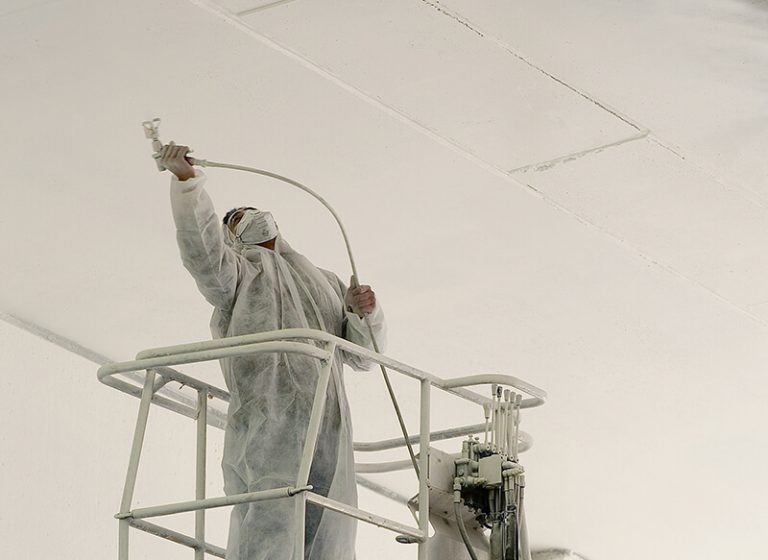 ceiling spraying 2