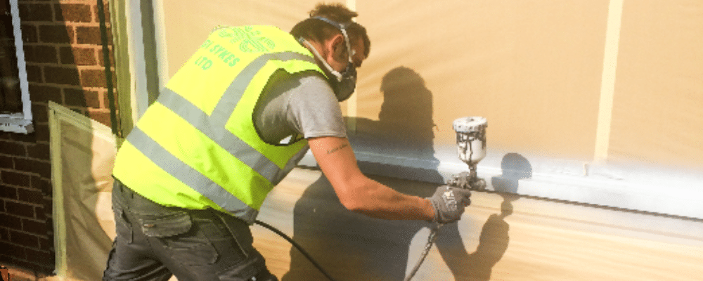 On-Site Paint Spraying