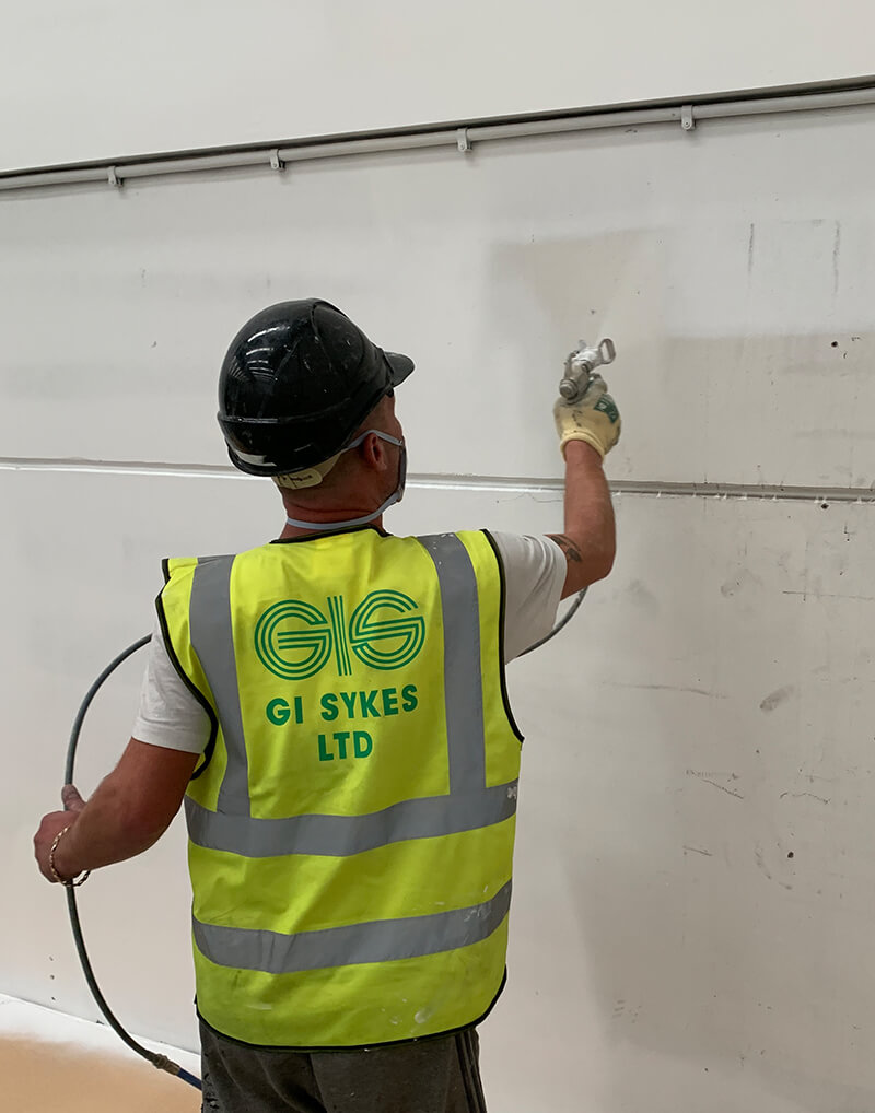 commercial spraying done